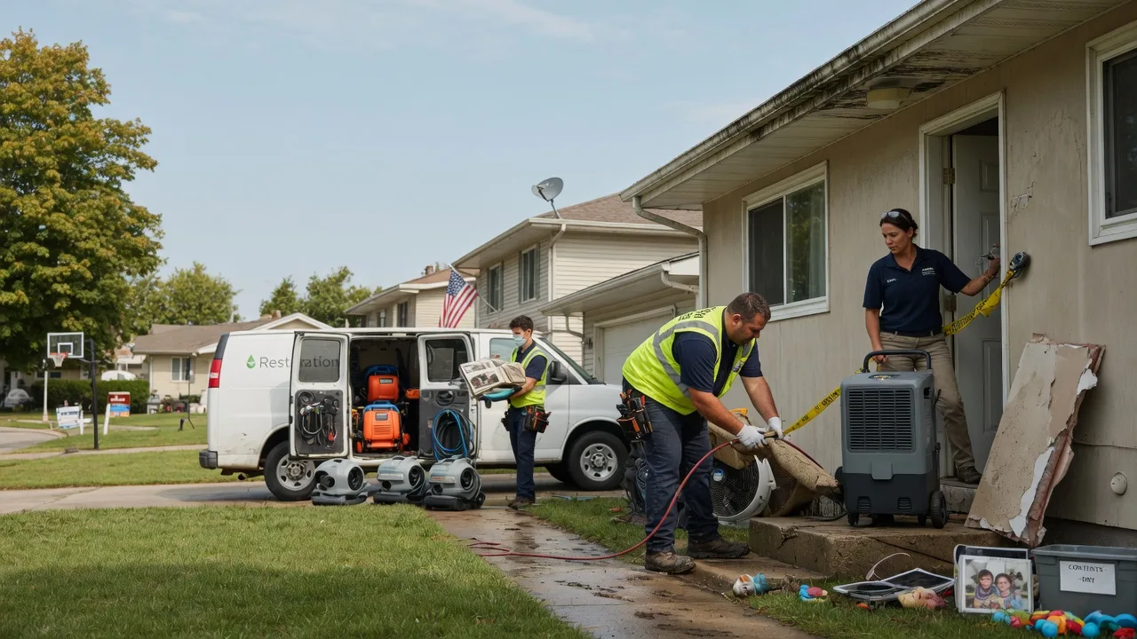 Water Damage Restoration in Hanscom Afb, MA near me